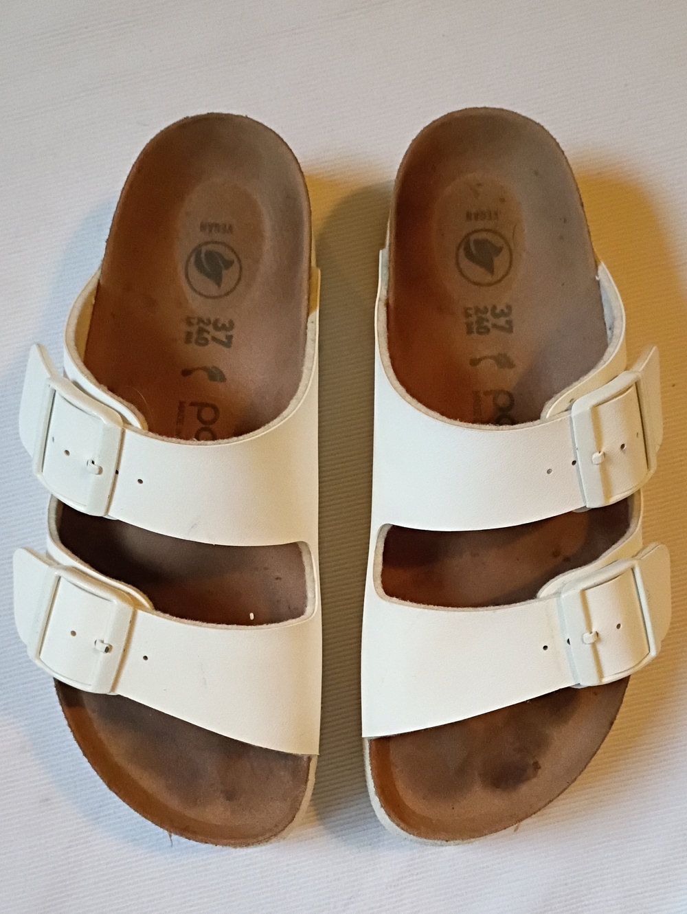 Papillio Vegan Birkenstock Two Strap Platform
